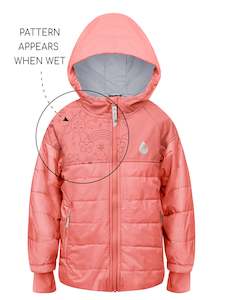 Hydracloud Puffer Jackets: Hydracloud Puffer Jacket - Sorbet | Flower Power