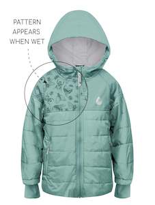 Hydracloud Puffer Jackets: Hydracloud Puffer Jacket - Seafoam | Insect Explorer