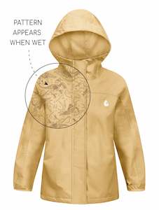 All Jackets: SplashMagic Rainshell - Sand | Dino Bones