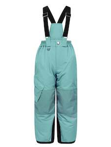 Snowrider Convertible Ski Overalls - Seafoam