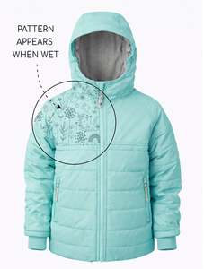 Hydracloud Puffer Jackets: Hydracloud Puffer Jacket - Crystal Blue | Daisy Chain