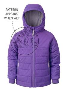 Hydracloud Puffer Jackets: Hydracloud Puffer Jacket - Neon Pink | Violet