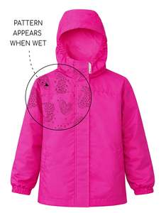All Jackets: SplashMagic Rainshell - Neon Pink | Leopard Love