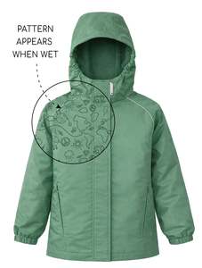 SplashMagic Storm Jacket - Forest Moss | Happy Earth