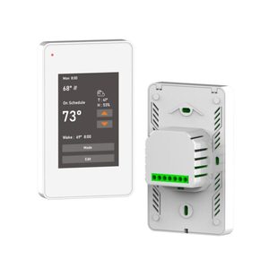 TF1 Programmable Radiant Floor Thermostat – White