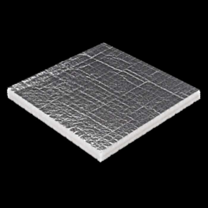 Ceramic Fibre Blanket: ThermalNZ Calorix Foil Faced Ceramic Fibre Blanket - ThermalNZ Refractory & High-Heat Solutions