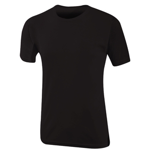 Products: Mens Short Sleeve Thermal Baselayer Black - Thermatech New Zealand