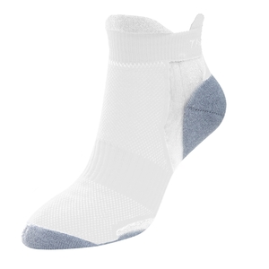 Unisex Technical Low Cut Socks White/Grey - Thermatech New Zealand
