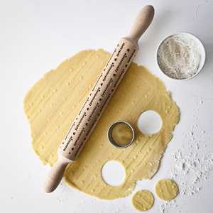 Baking Trays Tins: Thermomix® Embossed Rolling Pin