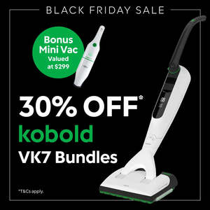 All: Kobold Limited Time Offer - BONUS Kobold VC100 Handheld Vacuum