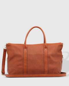 Bags: Alexis Stripe Weekender Travel Bag Tan Stripe