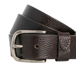 Belts 1: The Boss Leather Belt Chocolate
