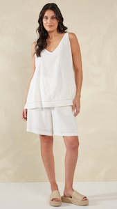 Tanks Camis: Sardinia Tank Bianco