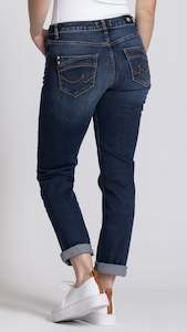 Jeans: Ltb Anitta Zop Rossa Wash