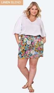 Shorts 1: Verve Short Navy Flourish