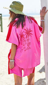 Hammill Co 1: Resort Beach Shirt Pink