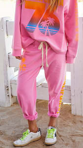 Hammill Co 1: California Track Pant Pastel Pink