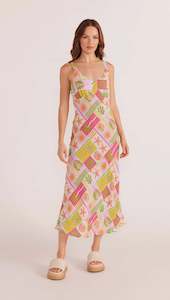 Minkpink 1: Under The Sea Bias Cut Dress