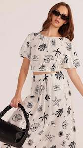 Minkpink 1: Shell Crop Top