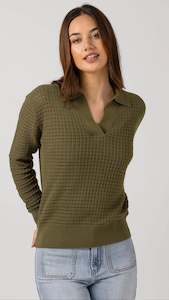 Basics: Fran Jumper Olive