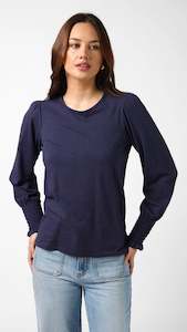Basics: Neve Top Navy