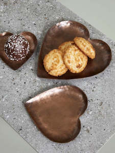 Homeware: Luxe Heart Set Copper