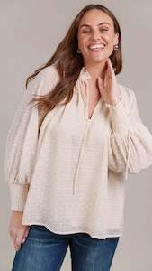 Blouse: Ayana Blouse Ecru