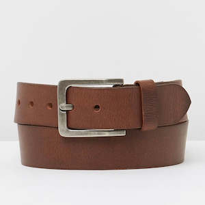 Belts 1: Billy Basic Leather Belt Tan