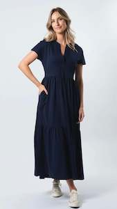 Midi Dresses: Rosie Dress Navy