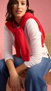 Knit Tops: Haven Jumper Chilli