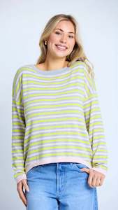 Knit Tops: Street Jumper Lemonberry Pop