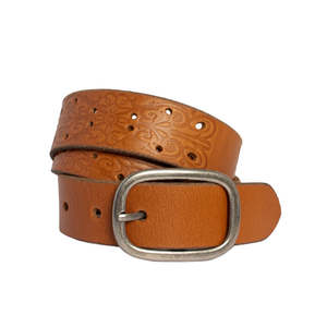 Alexis Leather Belt New Chestnut