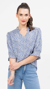 Gifted Top SS Blue Trallice