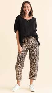 Monaco Toni Barrel Jeans Brown Barrel