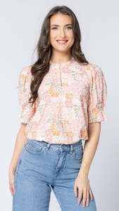 SS Movement Blouse Pink Petal