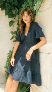 Midi Dresses: Oline Dress Navy