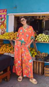 Bottoms 1: Cabana Pant Brasil Coral