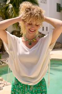 Jewelry: Cabana Necklace Green