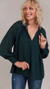 Ayana Blouse Peacock