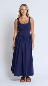 Rosalie Dress Navy