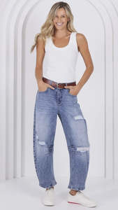 Monaco Theo Barrel Jeans