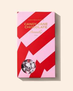 Homeware: Bennetts Christmas Candy Cane Chocolate Bar