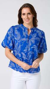 Stella Gemma 1: Tamara Blouse Corfu Cobalt
