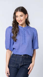 Seeking Lola: Nina Blouse Royal