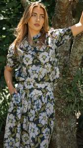 Sale Tops: Bex Blouse Nightfall in Giverny