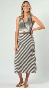 Sale Jeans Bottoms: Rael Dress Licorice Stripe