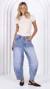 Monaco Carson Barrel Jeans