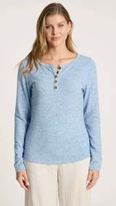 Rumi Long Sleeve Top Lake