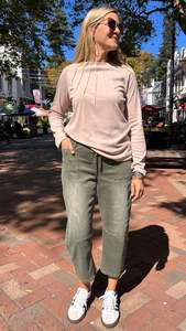 Knit Tops: Bridget Raglan Sleeve Knit Top Oat