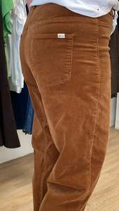 Monaco Leo Barrel Jeans Corduroy Camel (PRE ORDER)